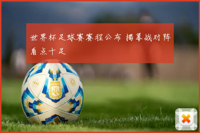 世界杯足球赛赛程公布 揭幕战对阵看点十足